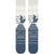 Stance Alpine Mid Poly Snow Socks Pale Blue