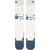 Stance Alpine Mid Poly Snow Socks Pale Blue