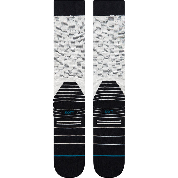 Stance Check Me Out Mid Poly Snow Socks Black