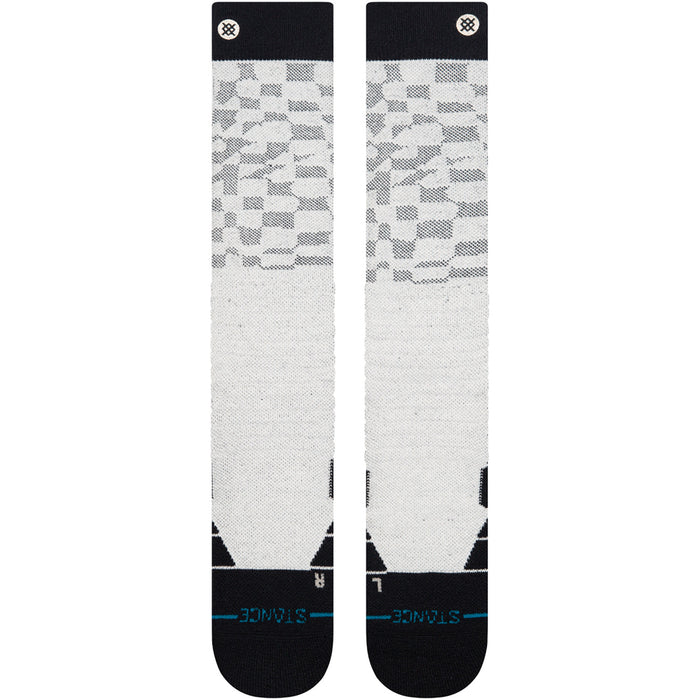 Stance Check Me Out Mid Poly Snow Socks Black