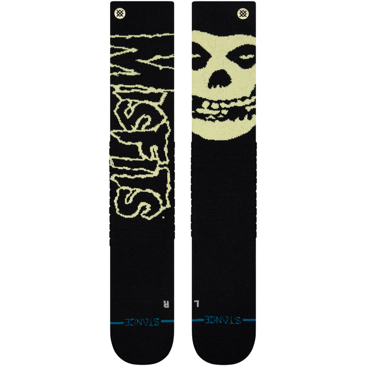 Stance Misfits Wool Snow Socks Black