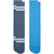Stance Kaden Mid Poly Snow Socks 2-Pack Sea Blue