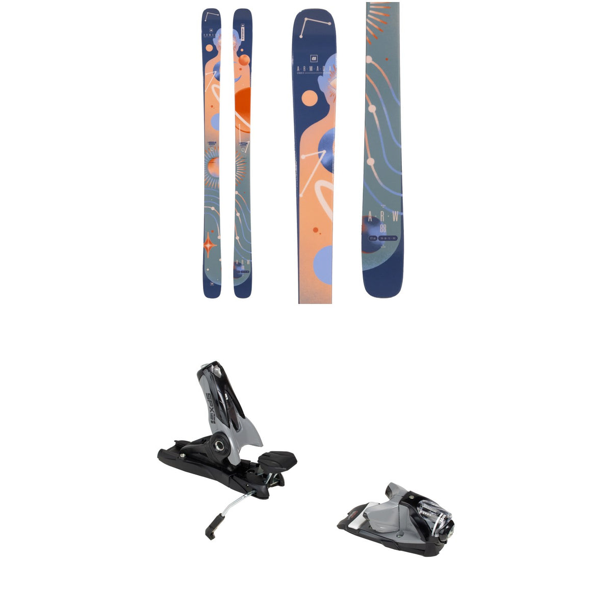 Armada ARW 88 Skis + Look SPX 12 GW Pro Ski Bindings