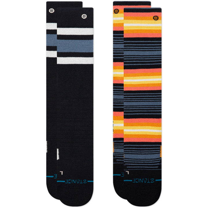 Stance Brong Mid Poly Snow Socks 2-Pack - Kids' Sea Blue