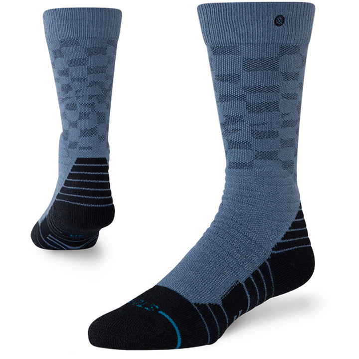 Stance Check Me Out Mid Poly Snow Socks - Kids' Sea Blue