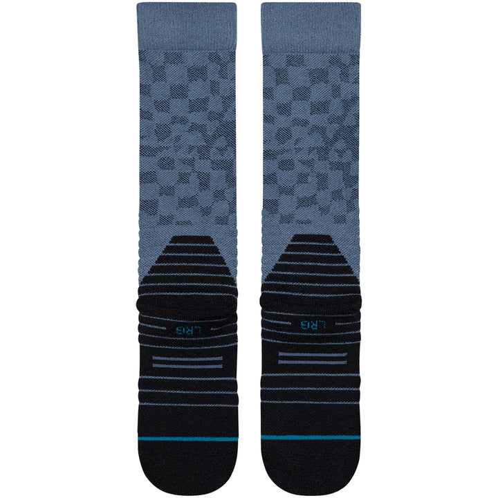 Stance Check Me Out Mid Poly Snow Socks - Kids' Sea Blue