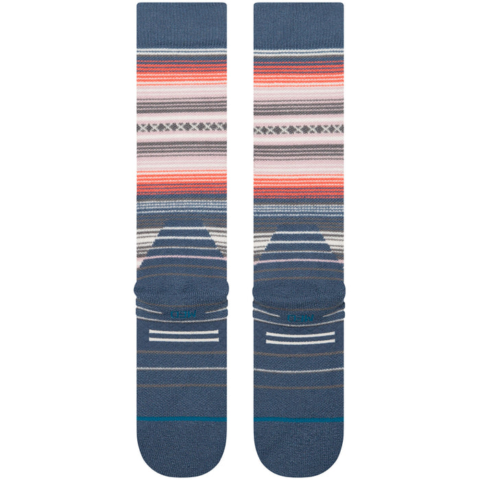 Stance Curren Mid Wool Snow Socks - Women's Sea Blue