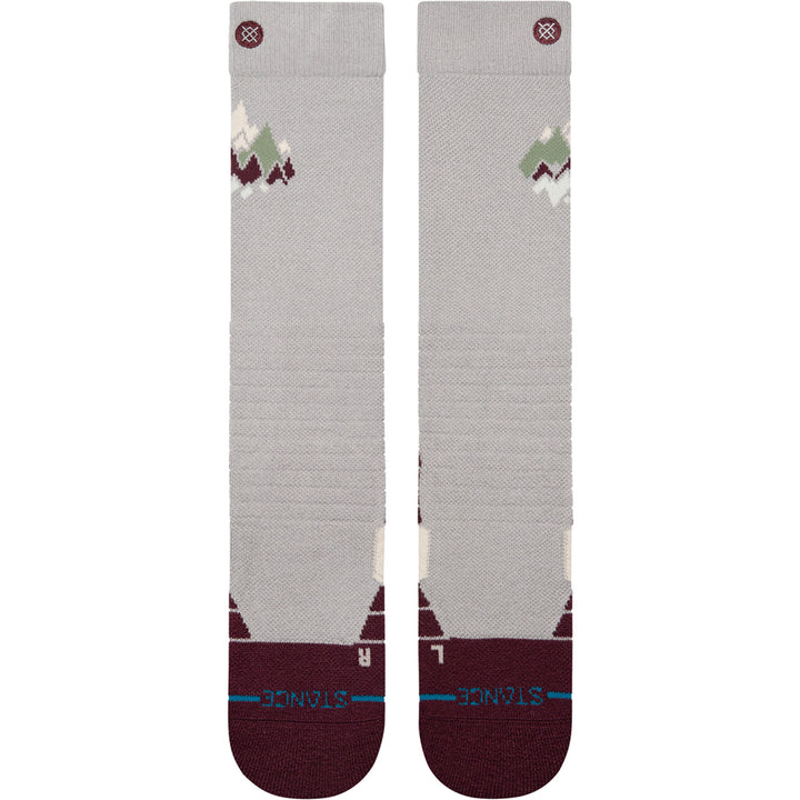Stance Peaks Mid Wool Snow Socks - Women's Fig