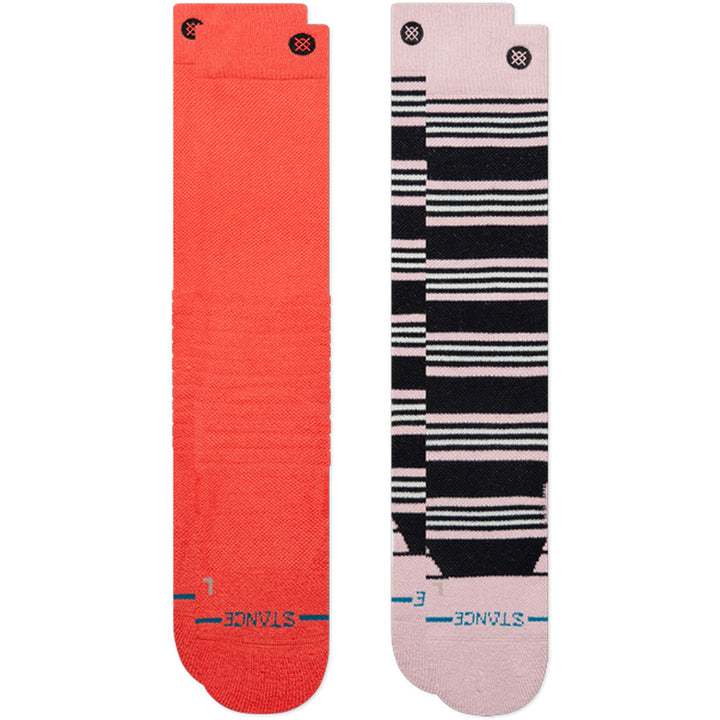 Stance Trailblazer Snow Socks 2-Pack - Women's Coral