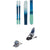 Blizzard Sheeva 9 Skis - Women's + Marker Squire 11 Ski Bindings