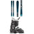 Dynastar E-Cross 78 Skis + XP 10 Bindings + Salomon QST Access 70 W Ski Boots - Women's