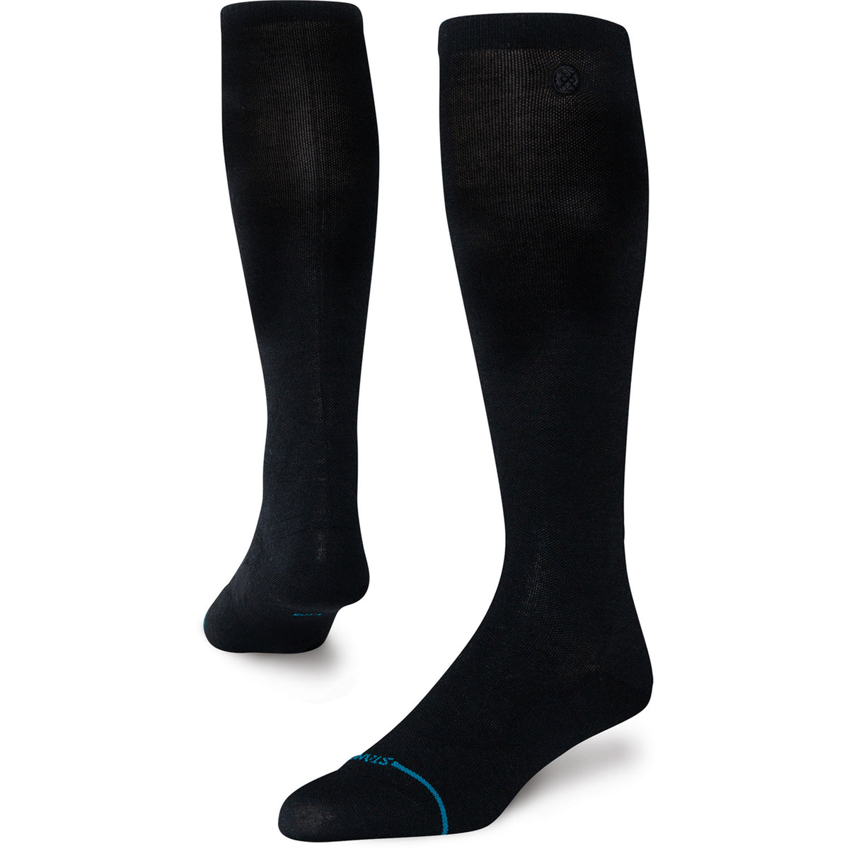 Stance Solid UL Wool Snow Socks Black