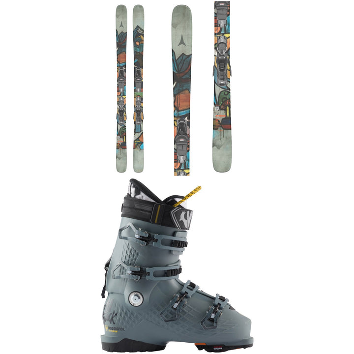 Atomic Bent 85 Skis + M10 GW Bindings + Rossignol Alltrack 110 HV GW Ski Boots