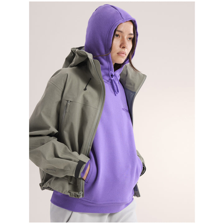 Arc'teryx Emblem Fleece Hoodie - Women's Aster