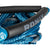 Ronix 10" Hide Grip Handle + 25 ft 5-Section Bungee Surf Rope Slate Blue