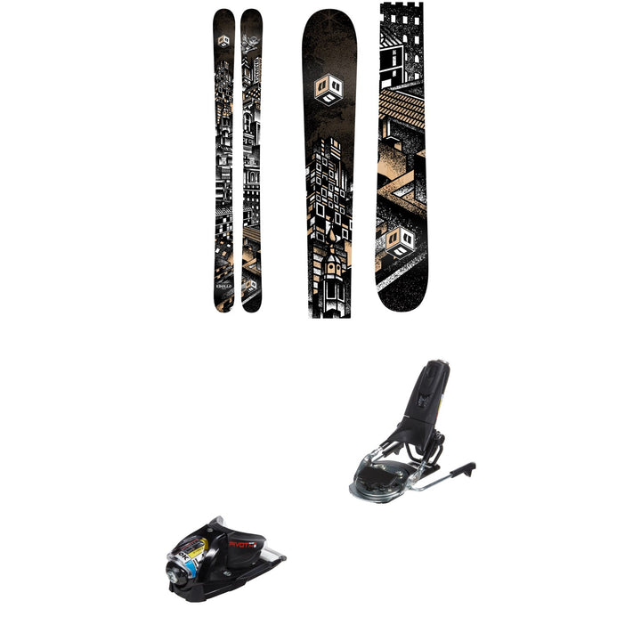 Armada Edollo Skis + Look Pivot 14 GW Ski Bindings 2025