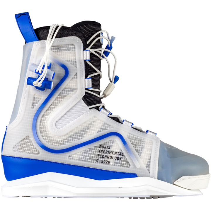 Ronix RXT Intuition Wakeboard Bindings 2026 Translucent Blue