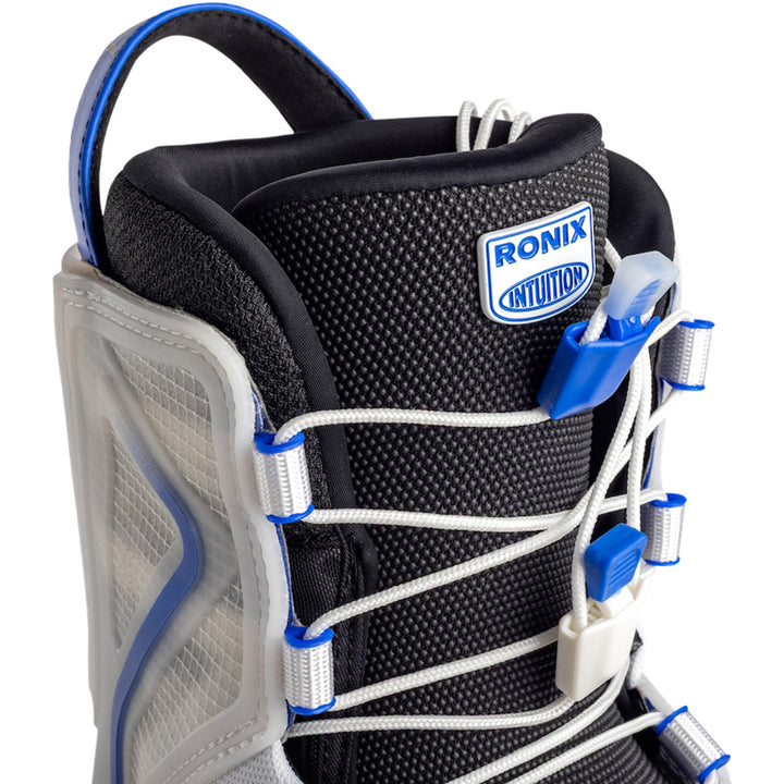 Ronix RXT Intuition Wakeboard Bindings 2026 Translucent Blue