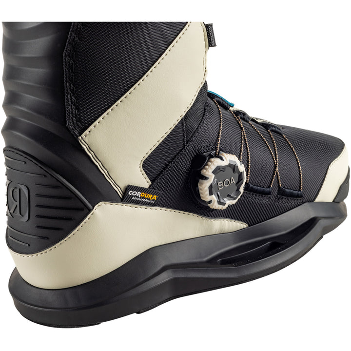 Ronix Supreme BOA Intuition Wakeboard Bindings 2026 Off White