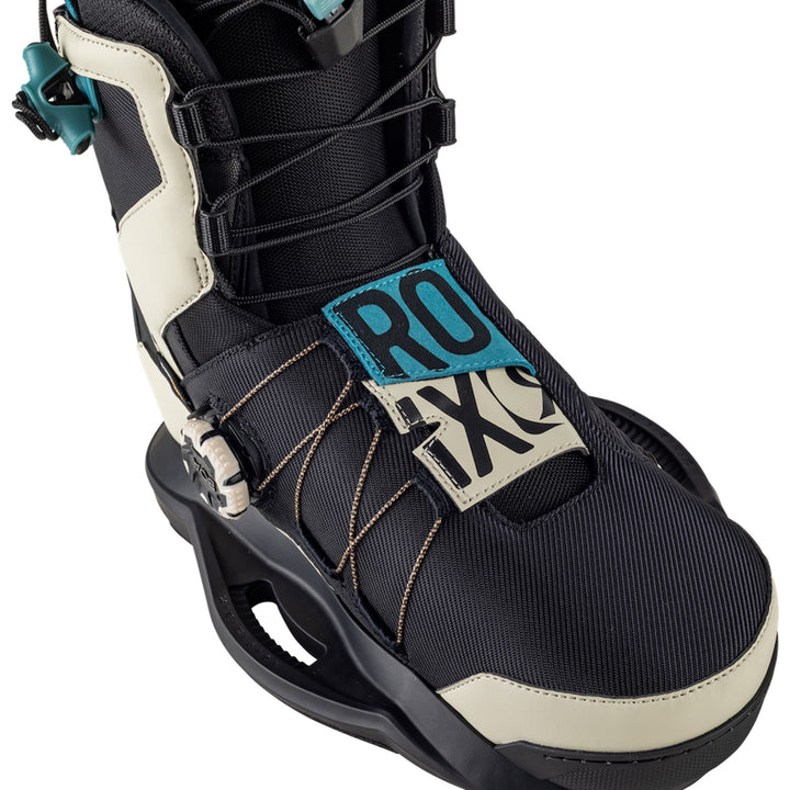 Ronix Supreme BOA Intuition Wakeboard Bindings 2026 Off White