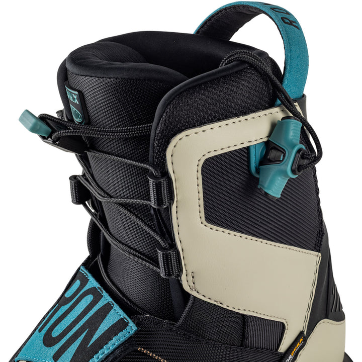 Ronix Supreme BOA Intuition Wakeboard Bindings 2026 Off White