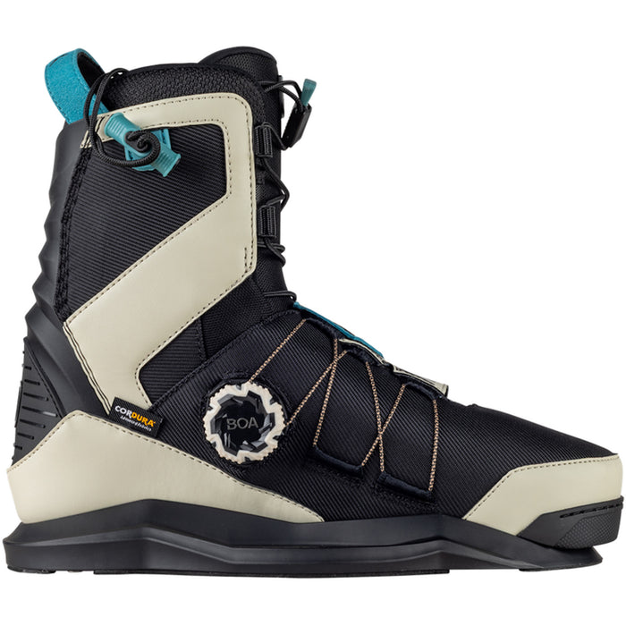 Ronix Supreme BOA Intuition Wakeboard Bindings 2026 Off White