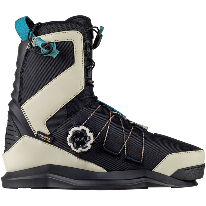 Ronix Supreme BOA Intuition Wakeboard Bindings 2026 Off White