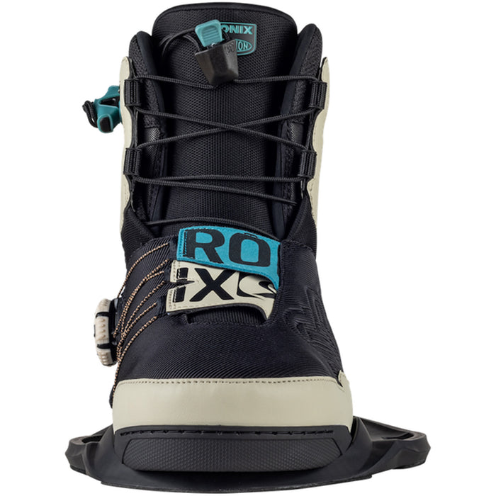 Ronix Supreme BOA Intuition Wakeboard Bindings 2026 Off White