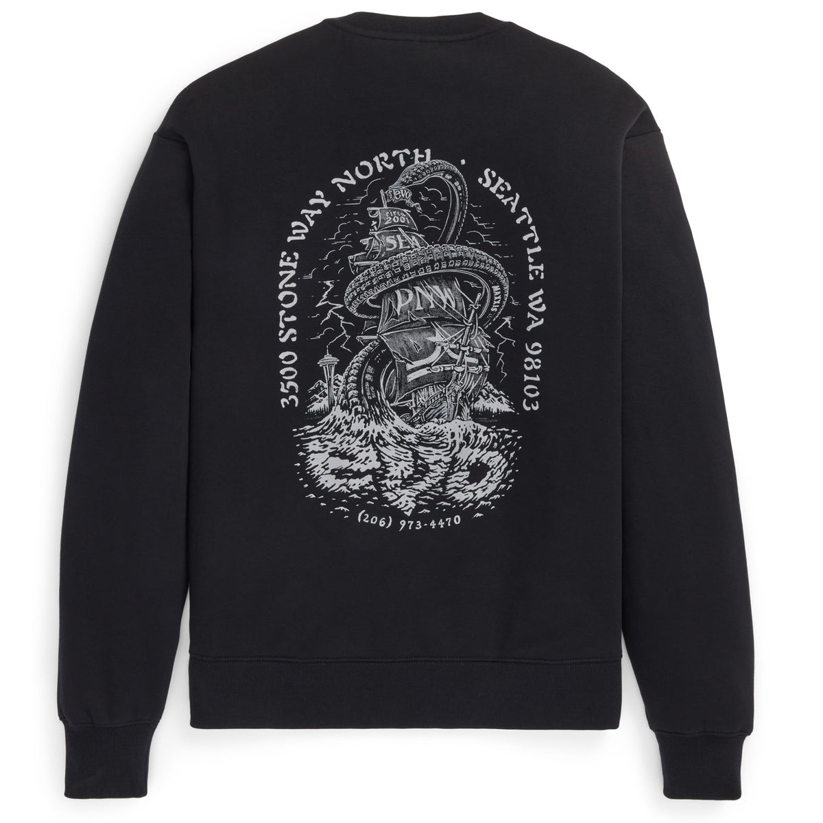 evo Seattle Service Crew - Unisex Black