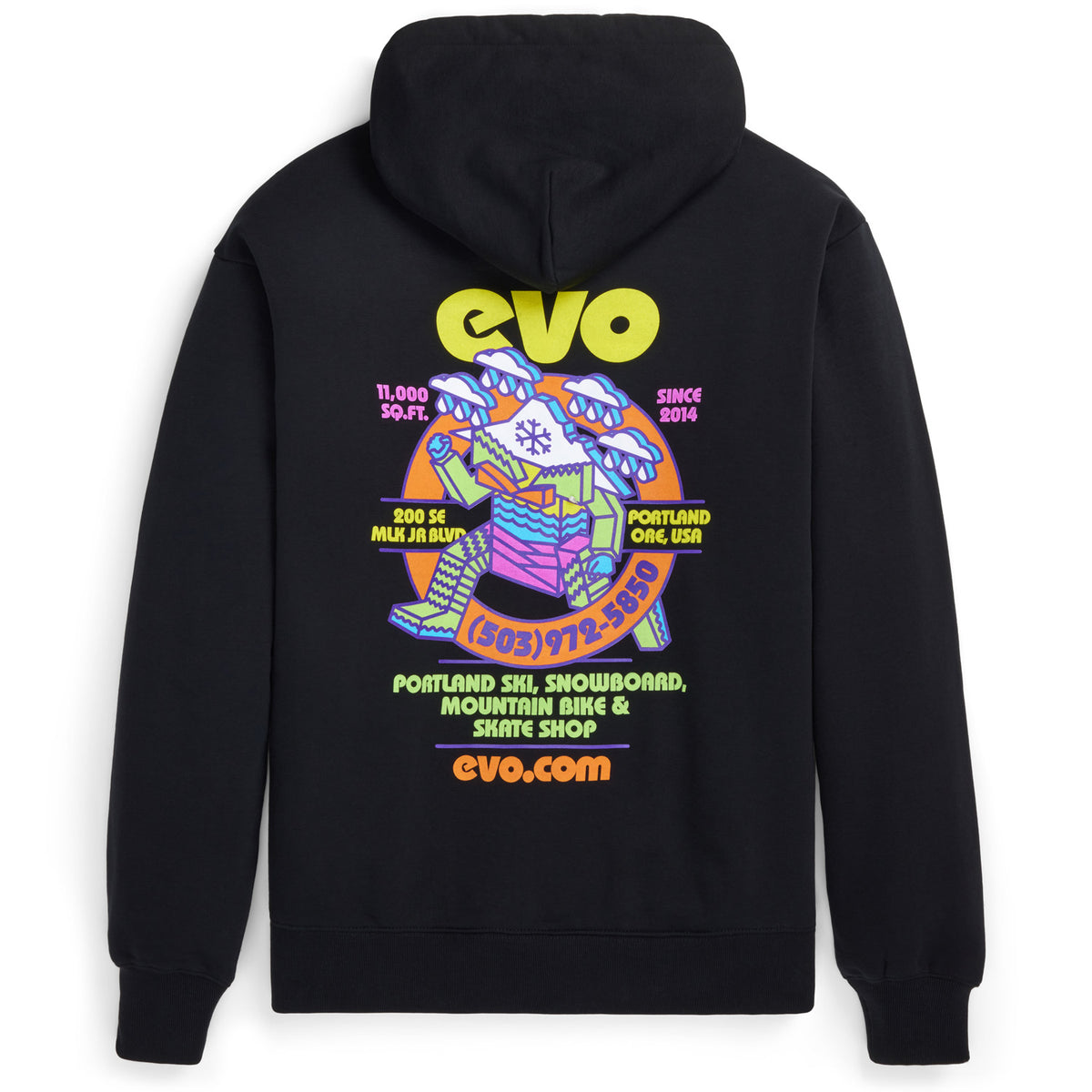evo Portland Service Hoodie - Unisex Draplin-Portland