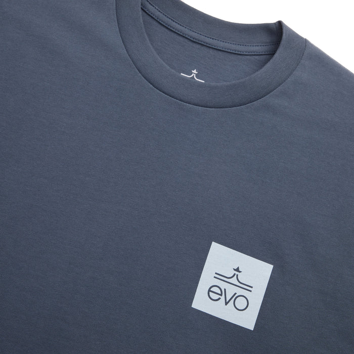 evo Basic T-Shirt - Unisex Petrol Blue