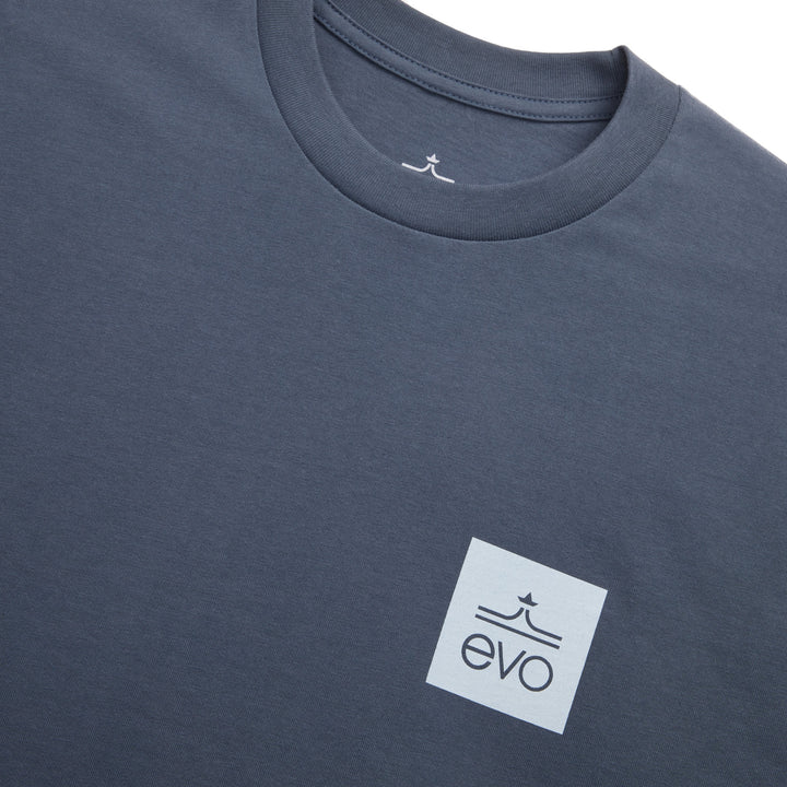 evo Basic T-Shirt - Unisex Petrol Blue