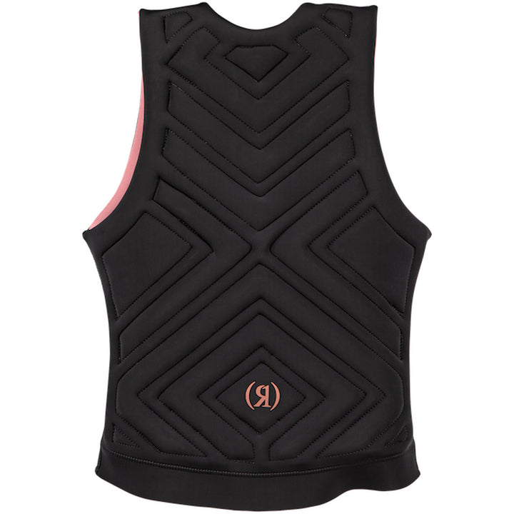 Ronix Moon Stone Impact Wake Vest - Women's Black/Rose Gold