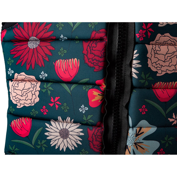 Ronix Rise Impact Wake Vest - Women's Mint/Floral