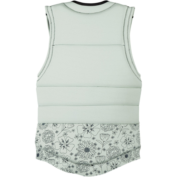 Ronix Rise Impact Wake Vest - Women's Mint/Floral