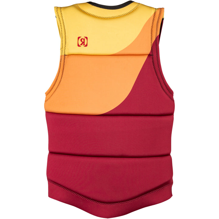 Ronix Coral Impact Wake Vest - Women's Maroon Swirl