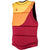 Ronix Coral Impact Wake Vest - Women's Maroon Swirl