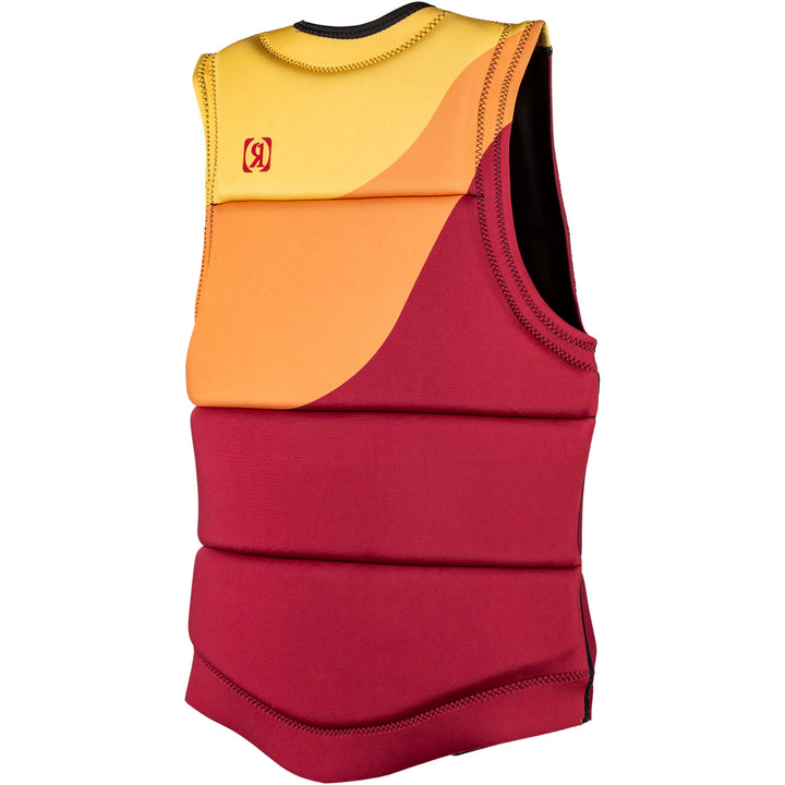 Ronix Coral Impact Wake Vest - Women's Maroon Swirl