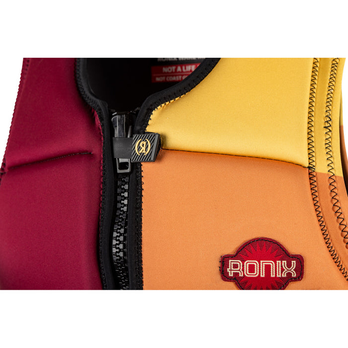 Ronix Coral Impact Wake Vest - Women's Maroon Swirl