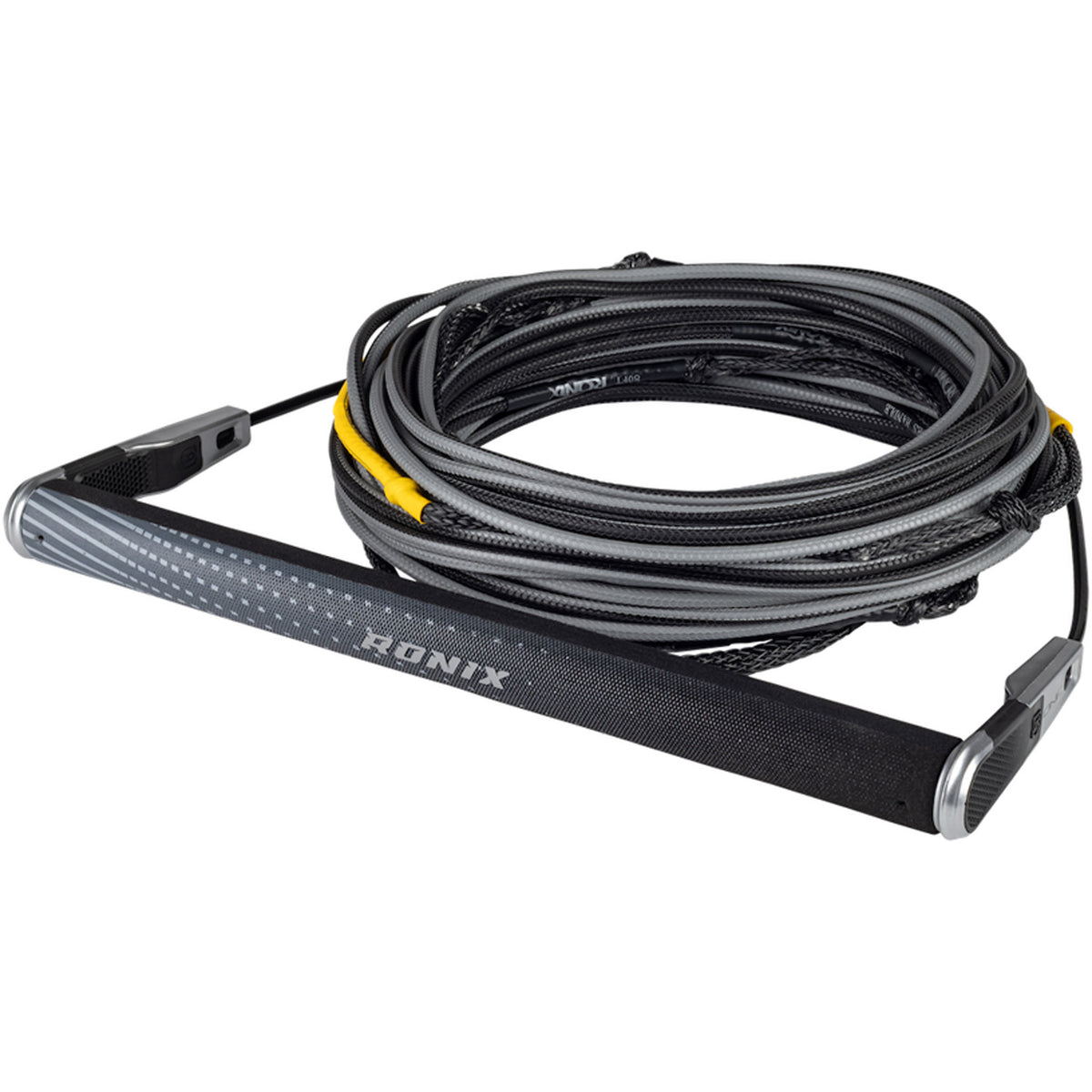 Ronix One Combo Handle + 80 ft Mainline Chrome/Black