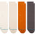 Stance Icon Crew 4 Pack Socks Canvas