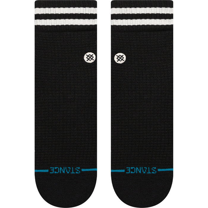 Stance Wave Check Crew Socks Black