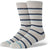 Stance Multistripe Ribbed Crew Socks Grey