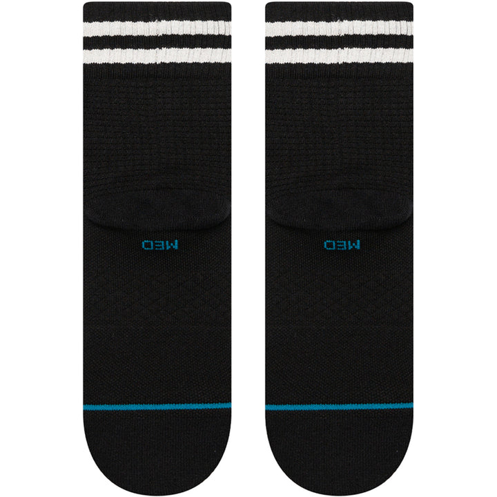 Stance Wave Check Crew Socks Black