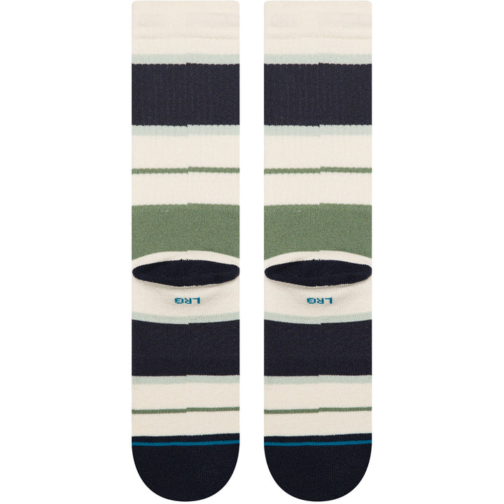 Stance Striped Delight Crew Socks Canvas