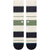 Stance Striped Delight Crew Socks Canvas