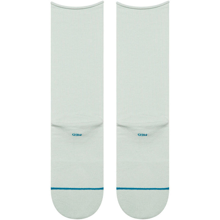 Stance Rolled Solid Crew Socks - Women's Paleblue