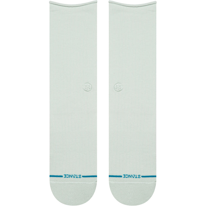 Stance Rolled Solid Crew Socks - Women's Paleblue