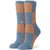Stance Patchwork Cozy Crew Socks - Women's Seablue