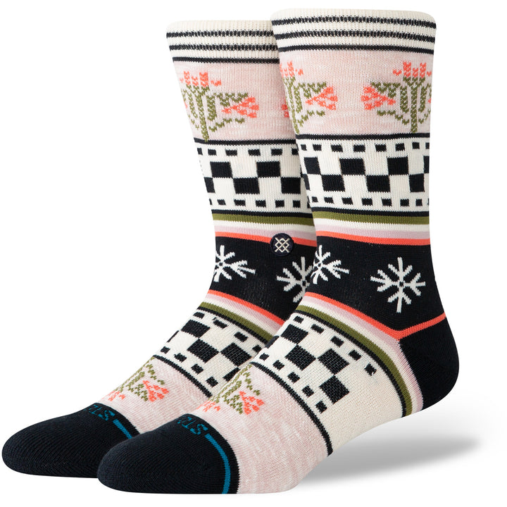 Stance Winter Bloom Crew Socks - Women's Lilac